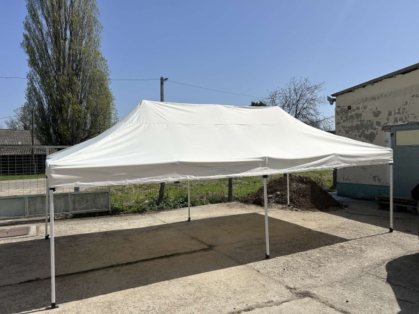 Összecsukható sátor tetőponyva 6m x 3m Összecsukható sátor tetőponyva 6m x 3m